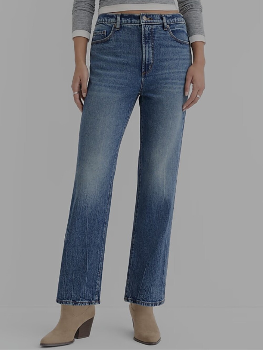 LOFT Women's Eco Wash The Streght Jean Size 29/8